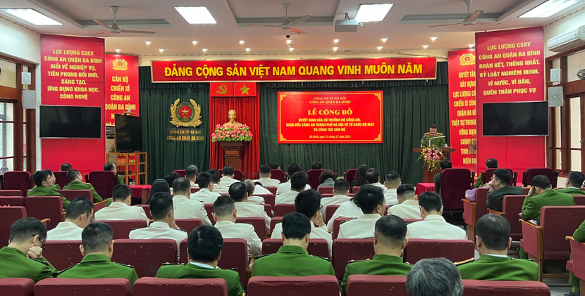 Toàn cảnh buổi lễ