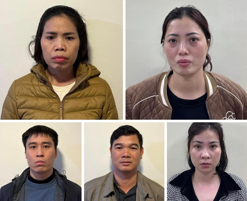 Các bị can trong vụ án Các bị can trong vụ án