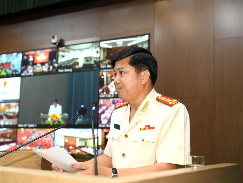 Các đại biểu phát biểu tại Hội nghị.