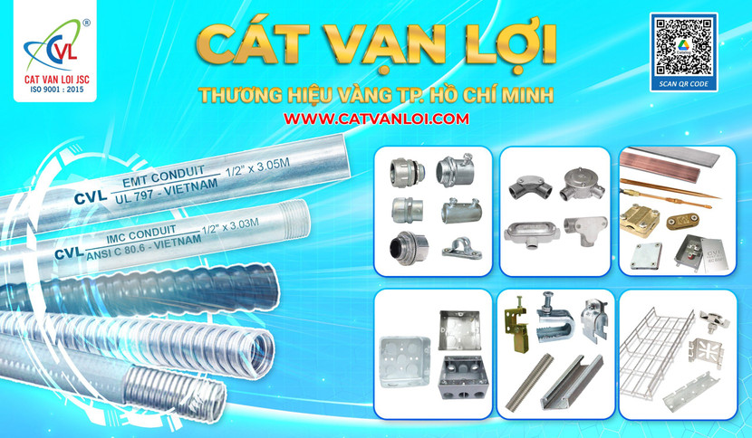 Các sản phẩm vật tư cơ điện do Cát Vạn Lợi sản xuất Các sản phẩm vật tư cơ điện do Cát Vạn Lợi sản xuất