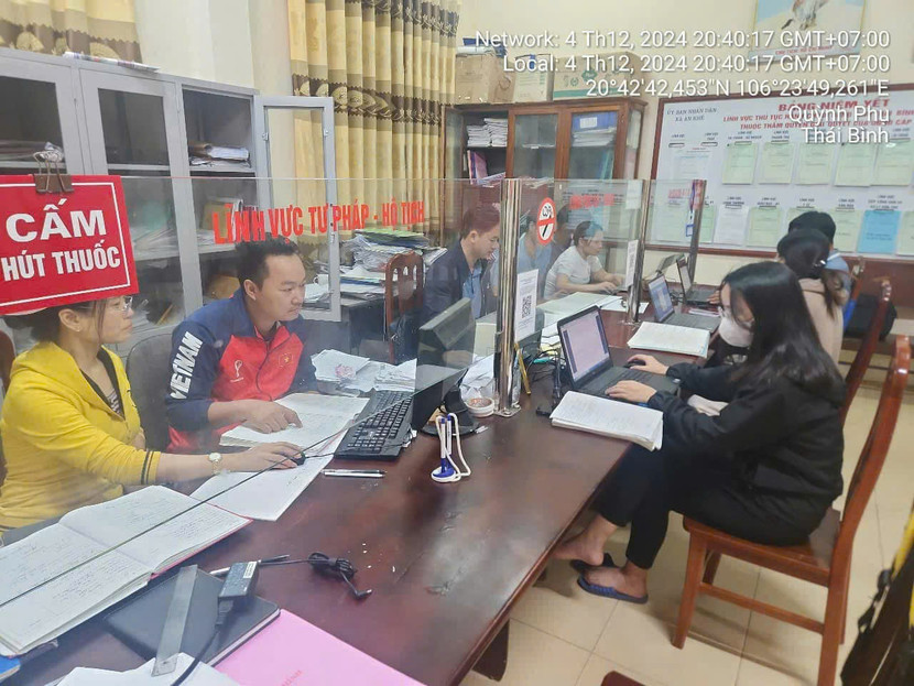 Tỉnh Thái Bình tích cực triển khai số hóa dữ liệu hộ tịch Tỉnh Thái Bình tích cực triển khai số hóa dữ liệu hộ tịch