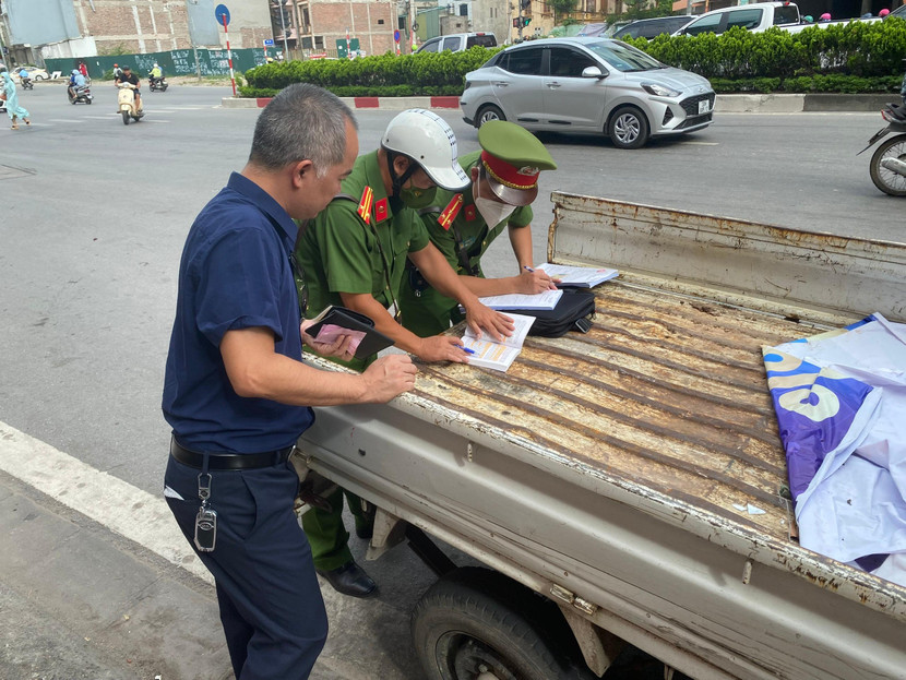 Lập biên bản trường hợp vi phạm TTGT-ĐT