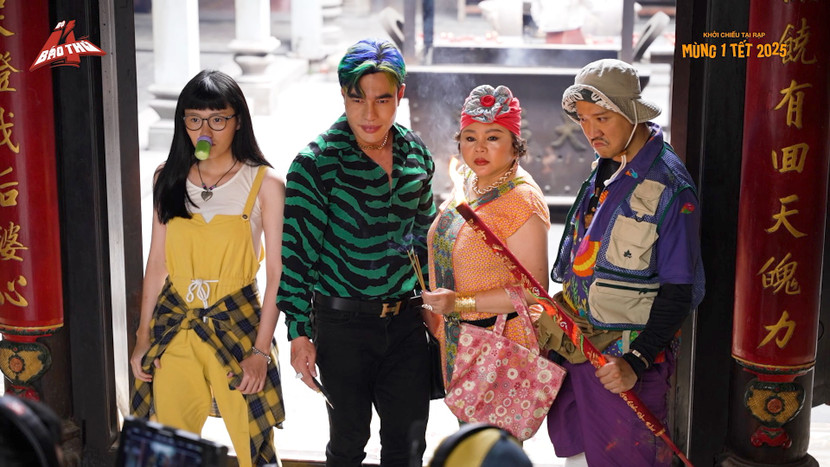 Bộ tứ hứa hẹn mang lại những tiếng cười thả ga cho khán giả mùa Tết Ất Tỵ