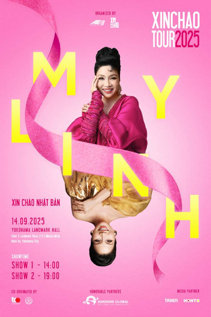 “Mỹ Linh: Xin chào tour 2025” đánh dấu sự trở lại của diva Mỹ Linh sau 7 năm