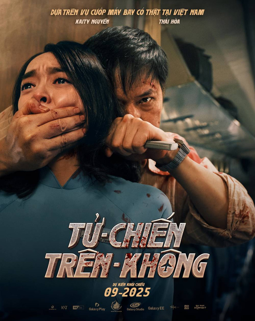 Thái Hoà "tái ngộ" Kaity Nguyễn trong "Tử chiến trên không"