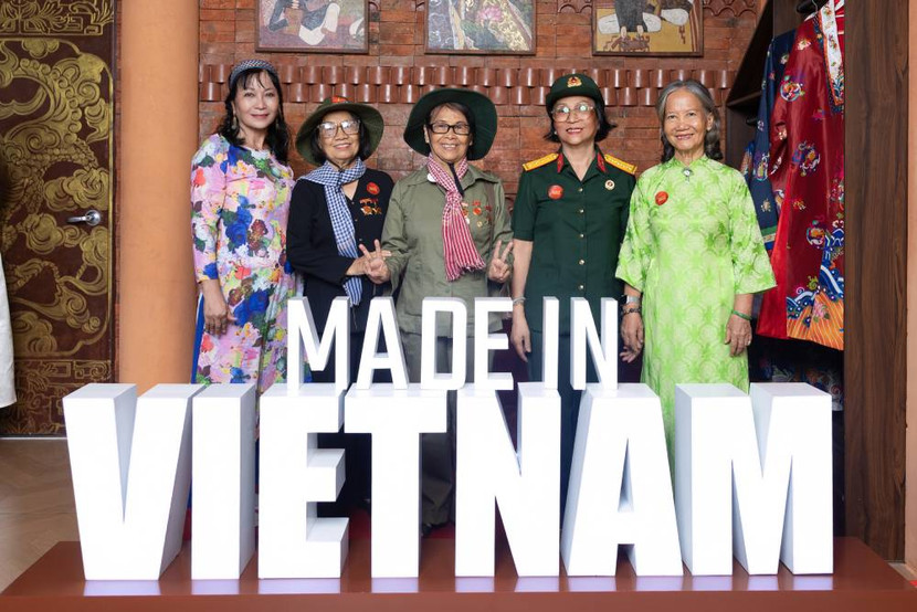 Nhiều cô chú cựu chiến binh có mặt tại sự kiện