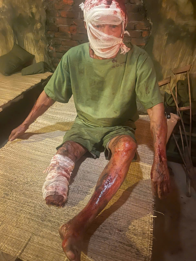 Những cựu chiến binh, thương binh đã rất nhiệt tình tham gia khi nhận được lời mời