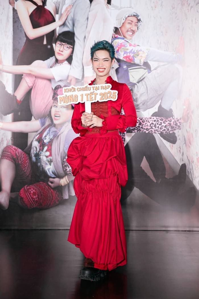 Rapper Pháp Kiều nổi bật tại sự kiện