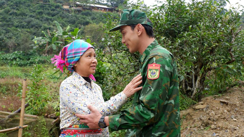 NSND Ngọc Thu và Thuận Nguyễn trong phim "Hẹn ước ngày xuân"