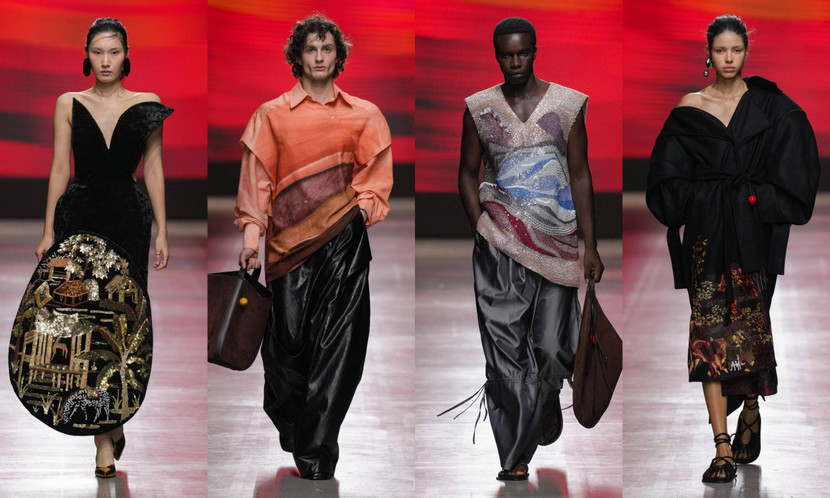 Những thiết kế của Phan Đăng Hoàng lấy cảm hứng từ tranh của danh họa Nguyễn Gia Trí