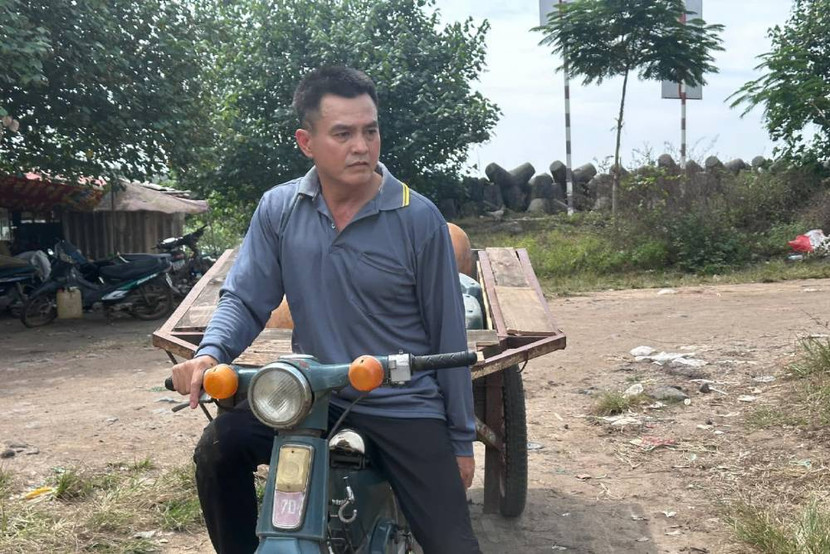 Cao Minh Đạt trong tạo hình nhân vật Ba Sịa