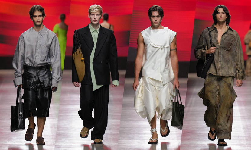 Lần đầu tiên, Phan Đăng Hoàng trình diễn những thiết kế dành cho cả nam và nữ giới trong một sự kiện thời trang quốc tế