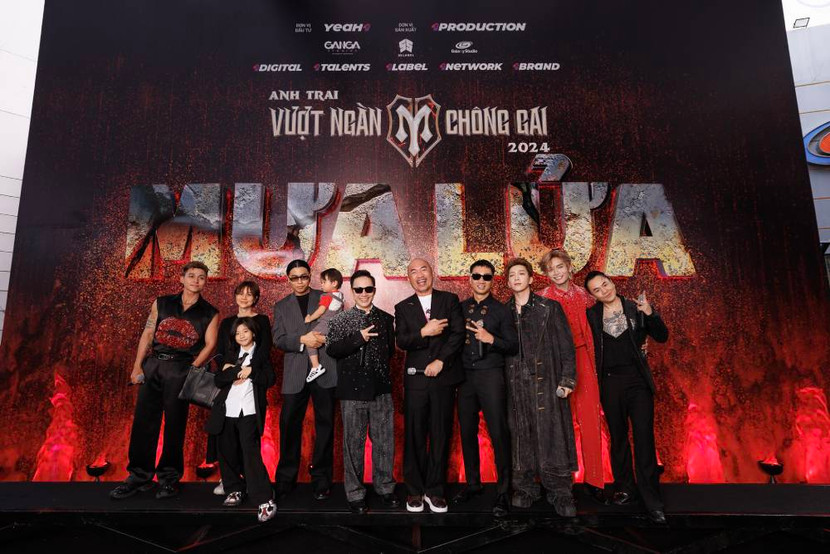 Các anh tài tại sự kiện ra mắt phim "Mưa lửa" Các anh tài tại sự kiện ra mắt phim "Mưa lửa"