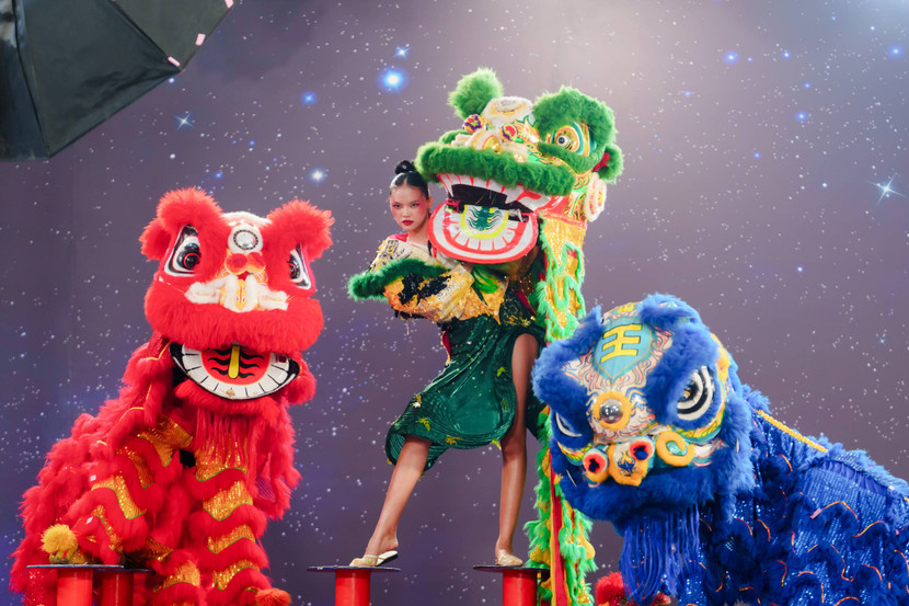 Thí sinh Mi Lan trong thử thách của tập 7 Thí sinh Mi Lan trong thử thách của tập 7