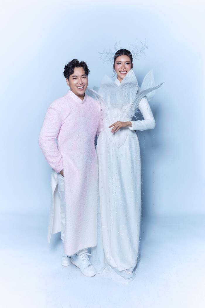 Siêu mẫu Minh Tú và NTK Ivan Trần