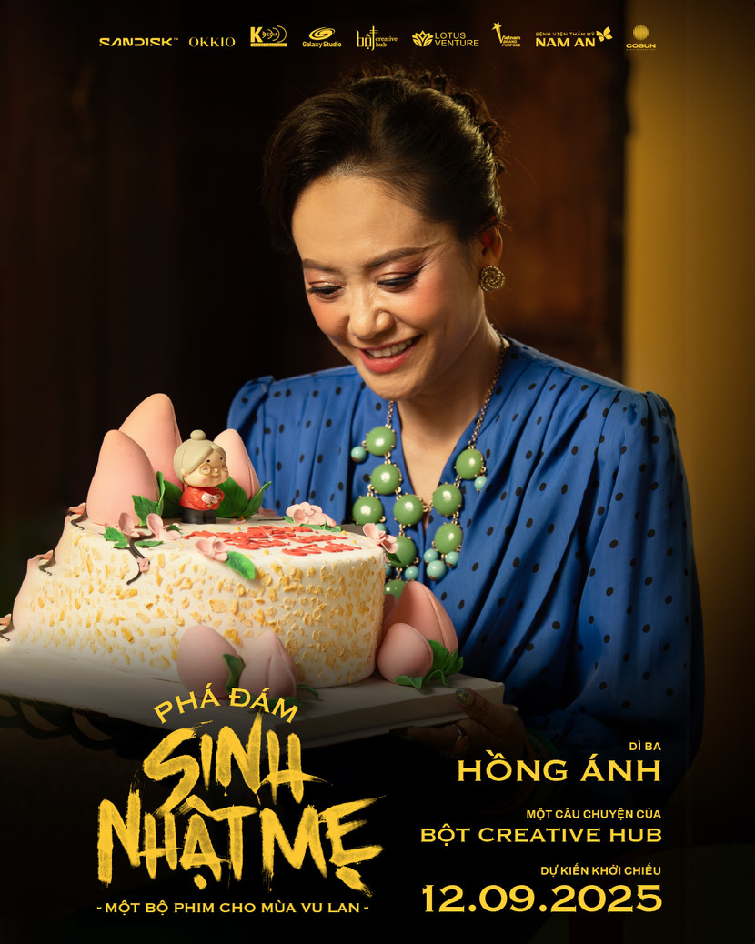 Diễn viên Hồng Ánh tái xuất màn ảnh rộng với “Phá đám: Sinh nhật mẹ”