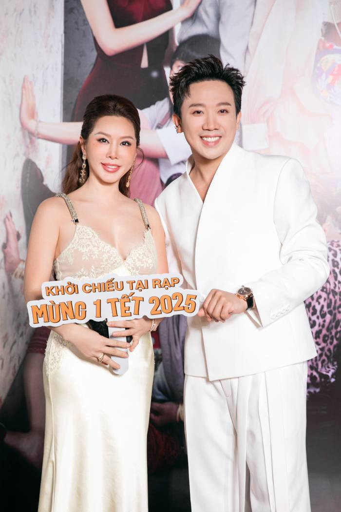 Hoa hậu Thu Hoài và đạo diễn Trấn Thành