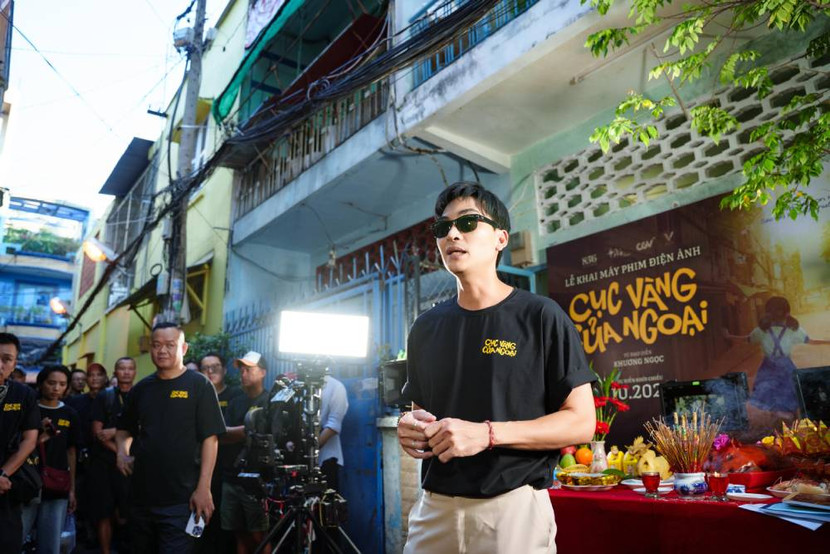 Đạo diễn Khương Ngọc chia sẻ tại buổi khai máy