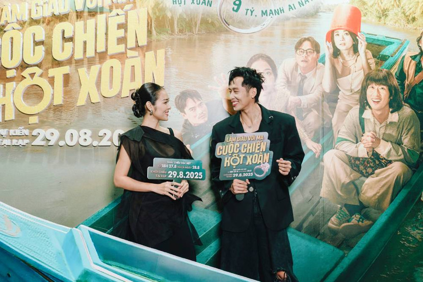 Tuấn Trần và Diệp Bảo Ngọc đều hoá thân vào những nhân vật có hình ảnh rất khác so với những nhân vật trước đây