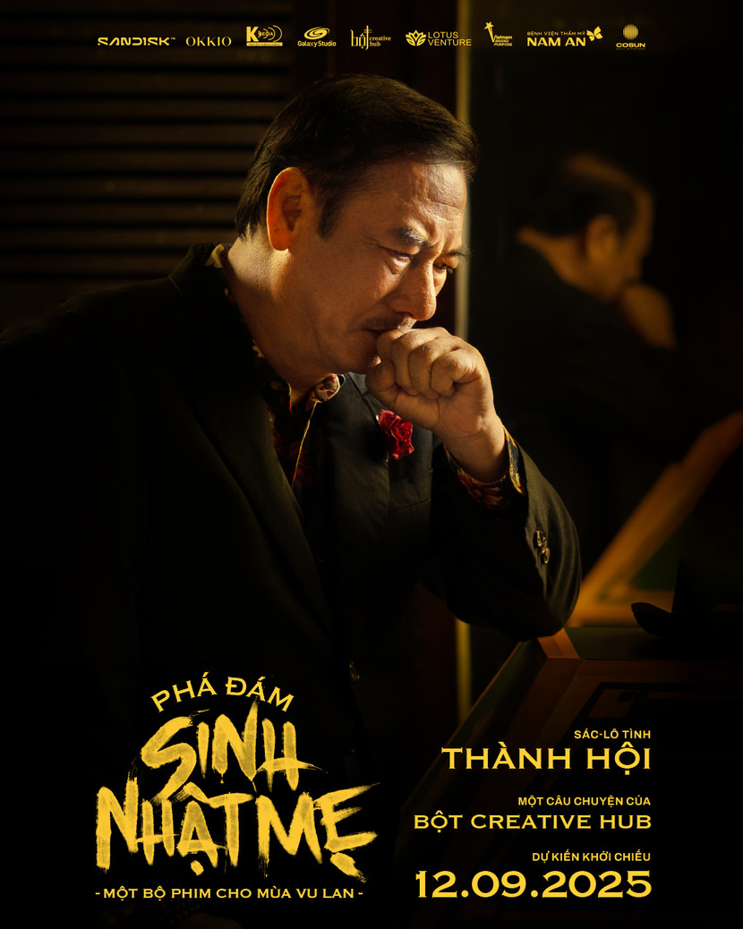 Nghệ sĩ Thành Hội lần đầu tiên góp mặt trên màn ảnh rộng với vai diễn ông Tình