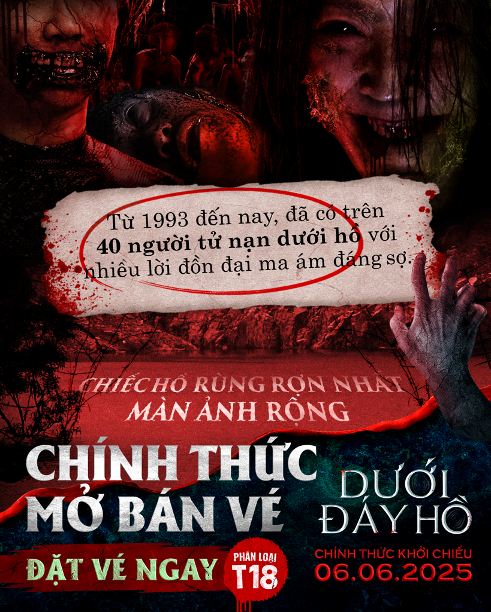 "Dưới đáy hồ" đã chính thức được mở bán vé "Dưới đáy hồ" đã chính thức được mở bán vé