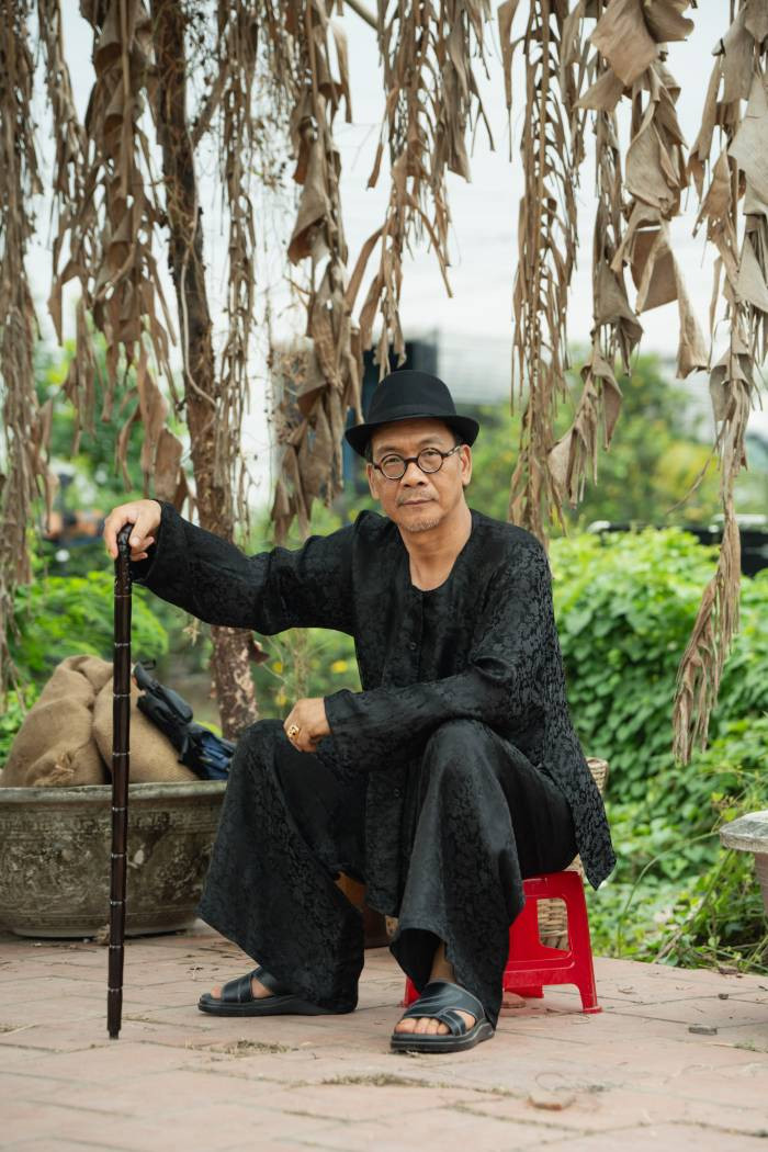 Tạo hình của nghệ sĩ Đức Khuê trong phim "Út Lan: Oán linh giữ của"