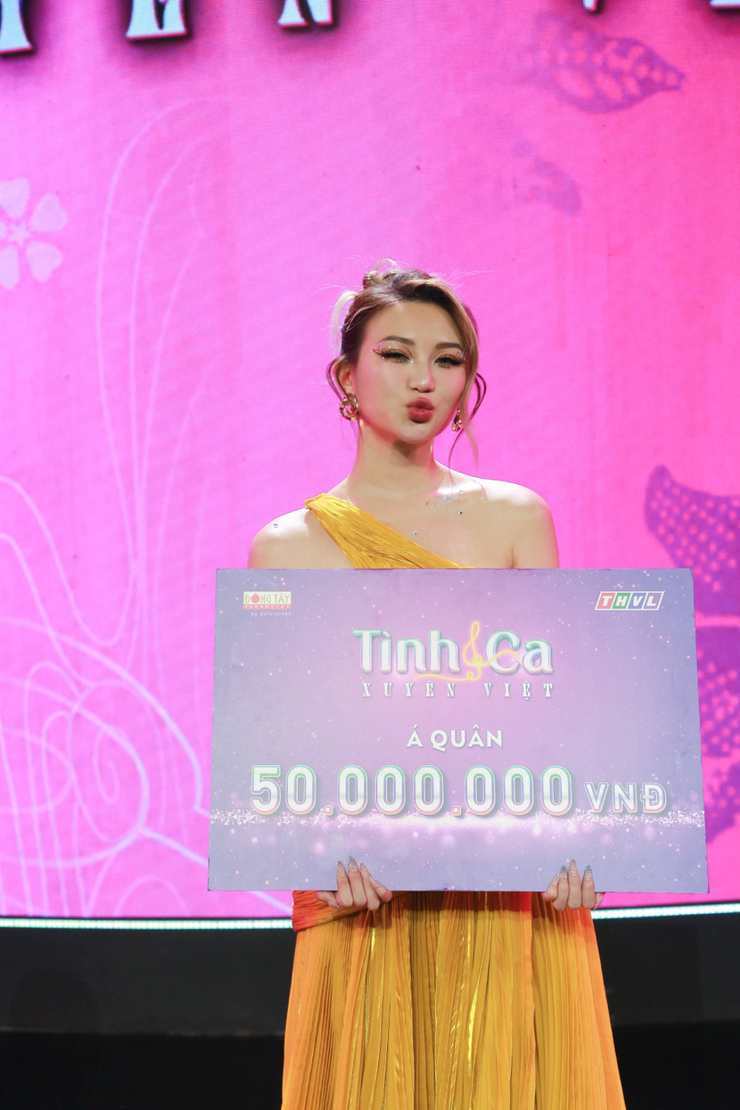 Nicole Nguyễn dành giải Á quân của chương trình &quot;Tình ca xuyên Việt&quot;