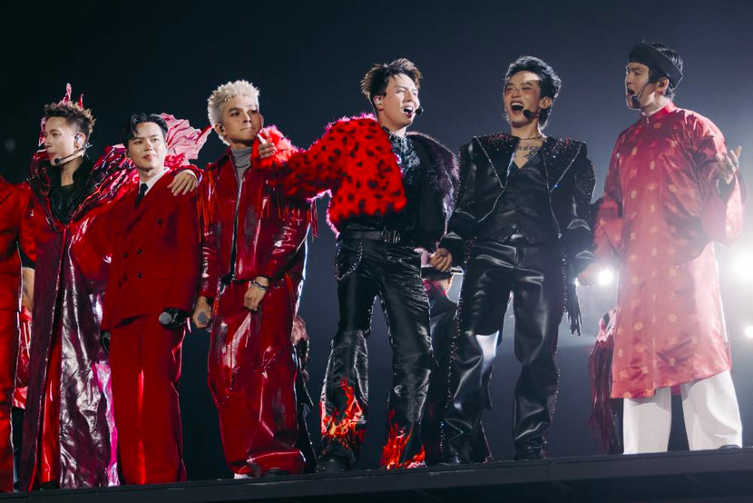 Các anh tài trên sân khấu concert của Anh trai vượt ngàn chông gai&quot;