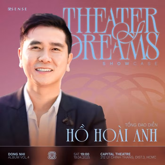 Nhạc sĩ Hồ Hoài Anh sẽ làm Tổng đạo diễn cho showcase “Theater of Dreams” của Đông Nhi Nhạc sĩ Hồ Hoài Anh sẽ làm Tổng đạo diễn cho showcase “Theater of Dreams” của Đông Nhi