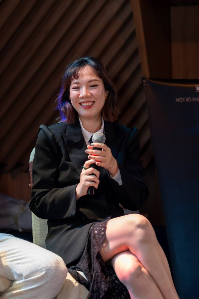 Đạo diễn Luk Vân chia sẻ tại sự kiện