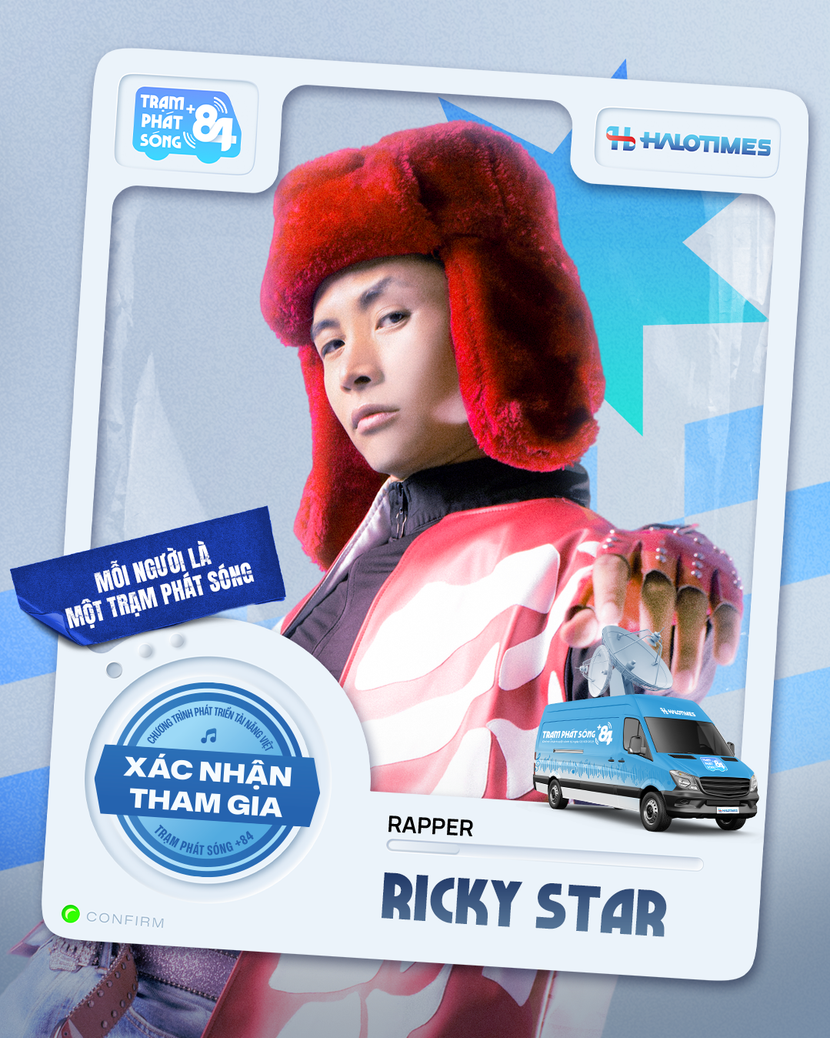 Ricky Star xác nhận tham gia chương trình