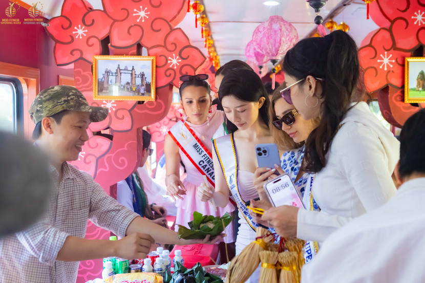 Các thí sinh háo hức thử món ngon nổi tiếng Bình Định Các thí sinh háo hức thử món ngon nổi tiếng Bình Định