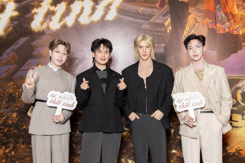 Đức Phúc, Erik đến chúc mừng MV mới của Nguyễn Trần Trung Quân