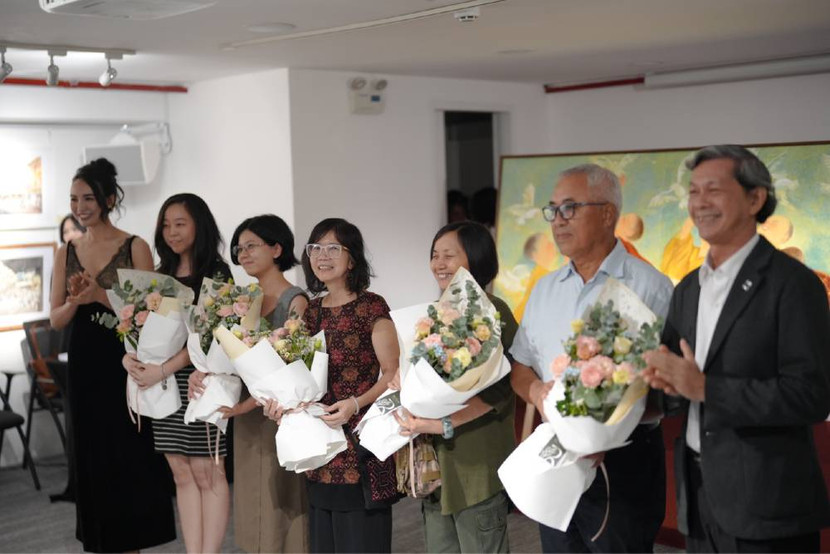 Các hoạ sĩ tham gia triển lãm &quot;Carpe Diem&quot; lần này