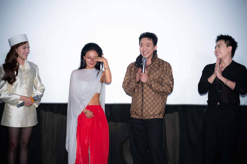 Trấn Thành dành nhiều lời khen cho Văn Mai Hương và ekip của mình trong sản phẩm mới