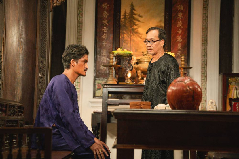 NSUT Đức Khuê và Mạc Văn Khoa có những phân cảnh ẩu đả trong phim