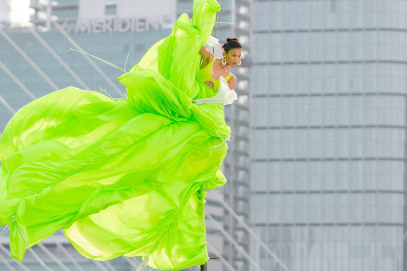 Phần thể hiện của thí sinh Huyền Thương