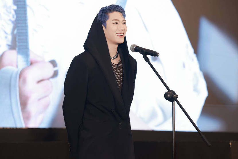 Tân binh cao cấp Thái Lê Minh Hiếu giới thiệu về bản thân tại chương trình