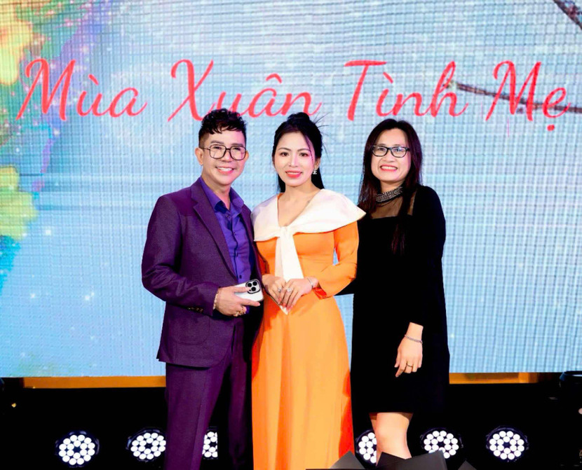 Ca sĩ Long Nhật cũng là người định hướng cho Minh Thu trên con dường nghệ thuật