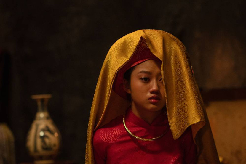 Diễn viên Mai Cát Vi với cô dâu gây nhiều bât ngờ