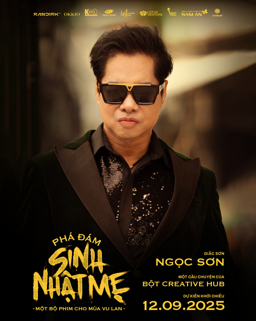 Sự xuất hiện của "anh Ba" Ngọc Sơn thu hút sự chú ý của khán giả