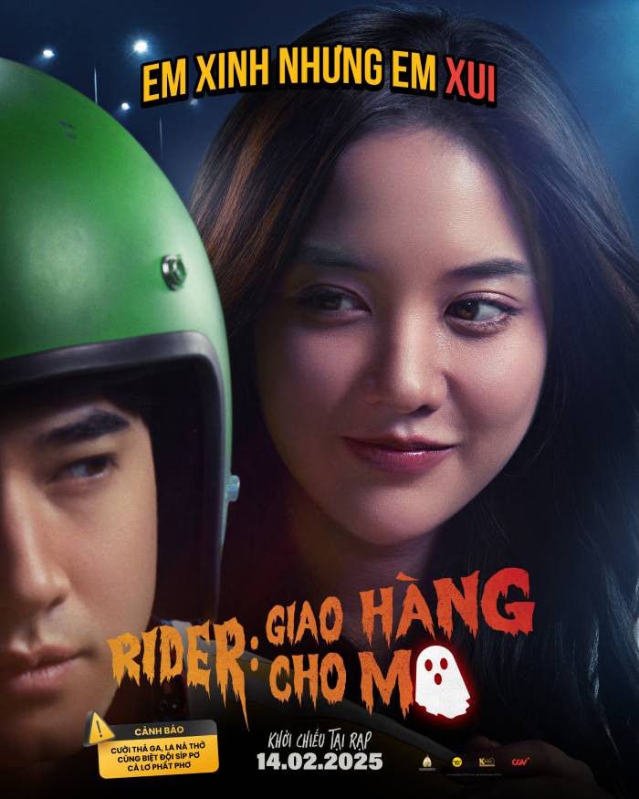 “Rider: Giao hàng cho ma” chính thức khởi chiếu từ 14/2/2025 tại Việt Nam “Rider: Giao hàng cho ma” chính thức khởi chiếu từ 14/2/2025 tại Việt Nam