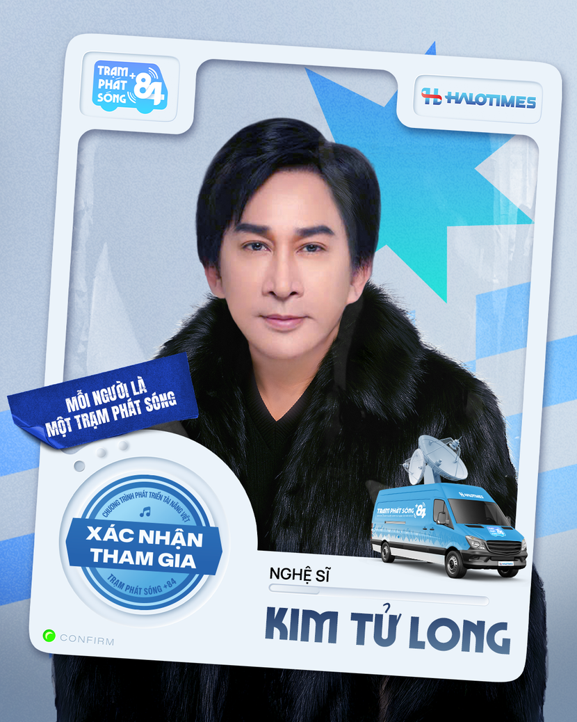 Nghệ sĩ cải lương Kim Tử Long sẽ đồng hành cùng chương trình "Trạm phát sóng (+84)"