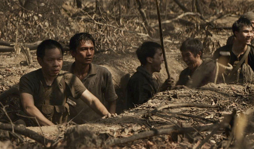 Diễn viên Thái Hoà trong phim "Địa đạo"