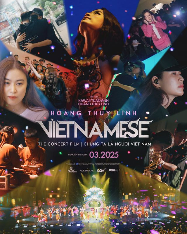 Poster "Vietnamese Concert Film: Chúng ta là người Việt Nam" được Hoàng Thuỳ Lihn công bố Poster "Vietnamese Concert Film: Chúng ta là người Việt Nam" được Hoàng Thuỳ Lihn công bố