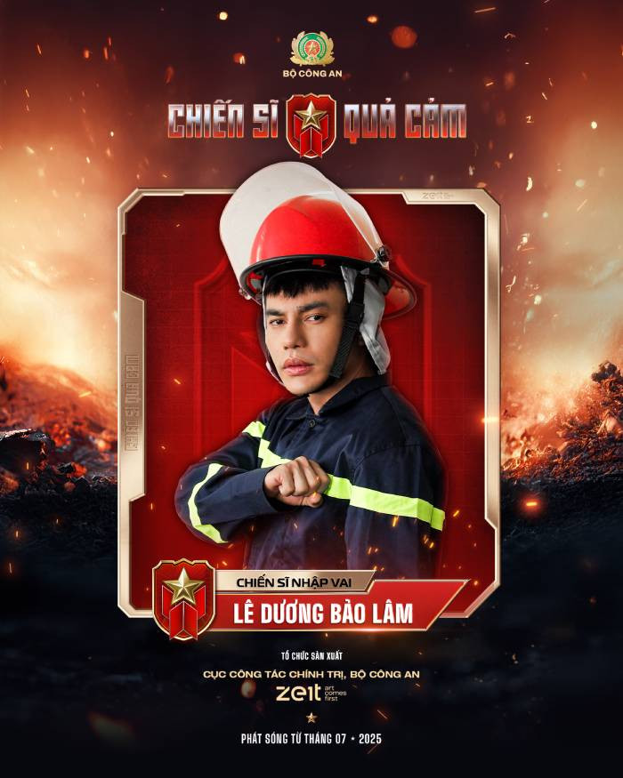 Lê Dương Bảo Lâm háo hức tham gia "Chiến sĩ quả cảm"
