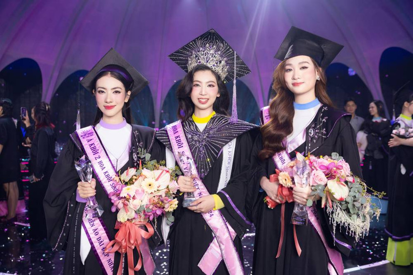 Top 3 của cuộc thi oa khôi Sinh viên Việt Nam 2024