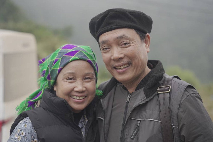 NSND Ngọc Thu và NSUT Minh Tuấn cùng tham gia diễn xuất trong phim