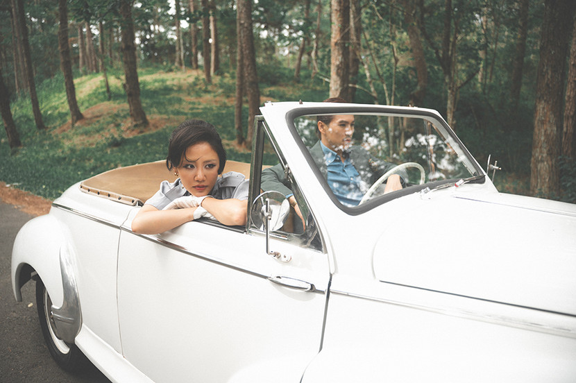 Hình ảnh lãng mạn của Văn Mai Hương và Thiên Minh trong MV "Ướt lòng"