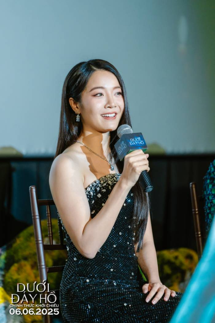 Karen Nguyễn bật khóc khi chia sẻ về sự trở lại điện ảnh sau khi sinh em bé